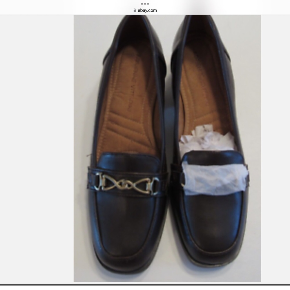 Adrienne Vittadini Brown Loafers